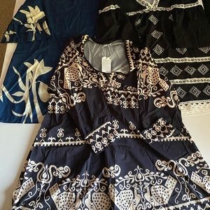 Women’s A line Dresses (set of three)